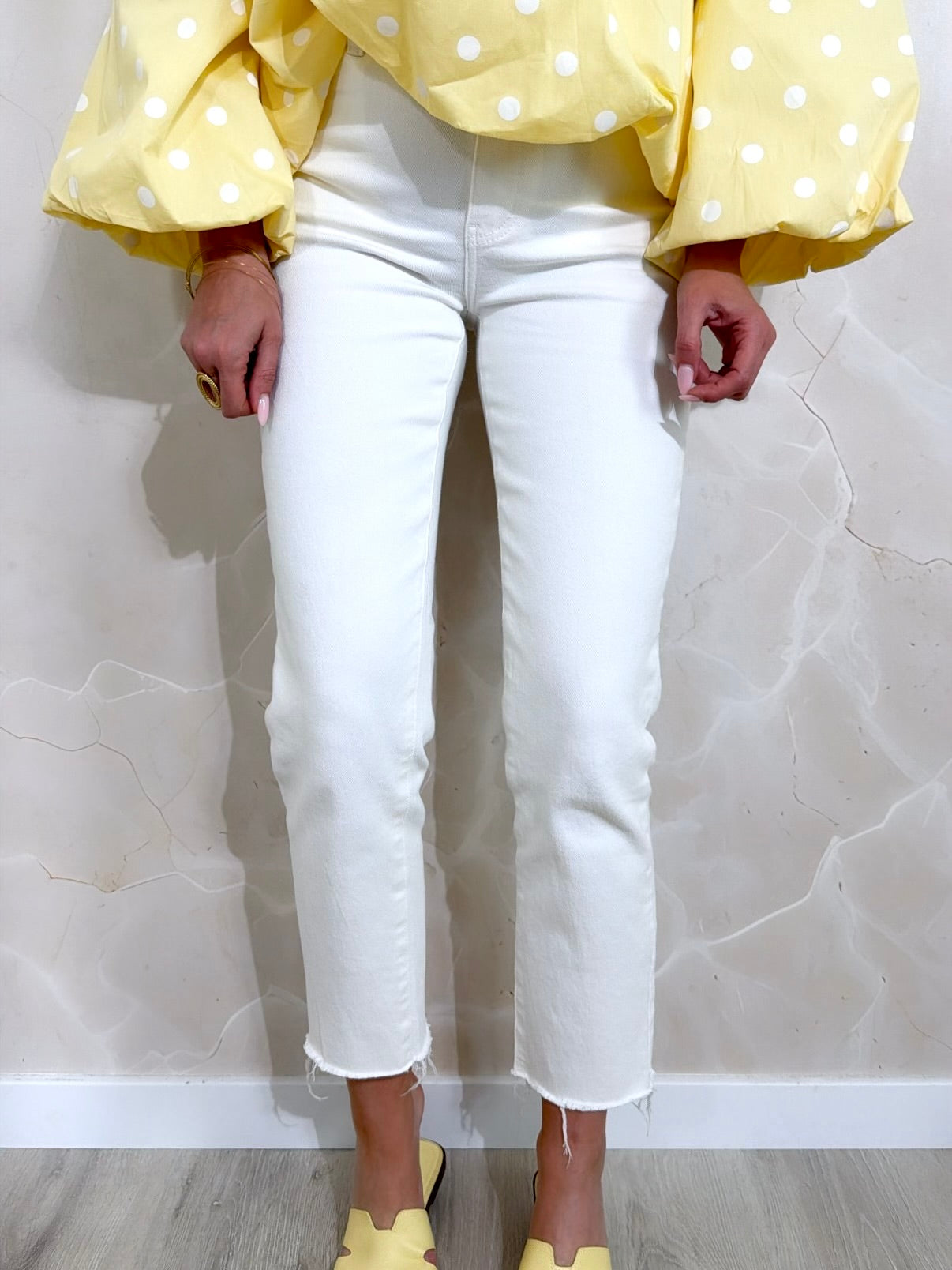 Jean Mom Lucas Blanc