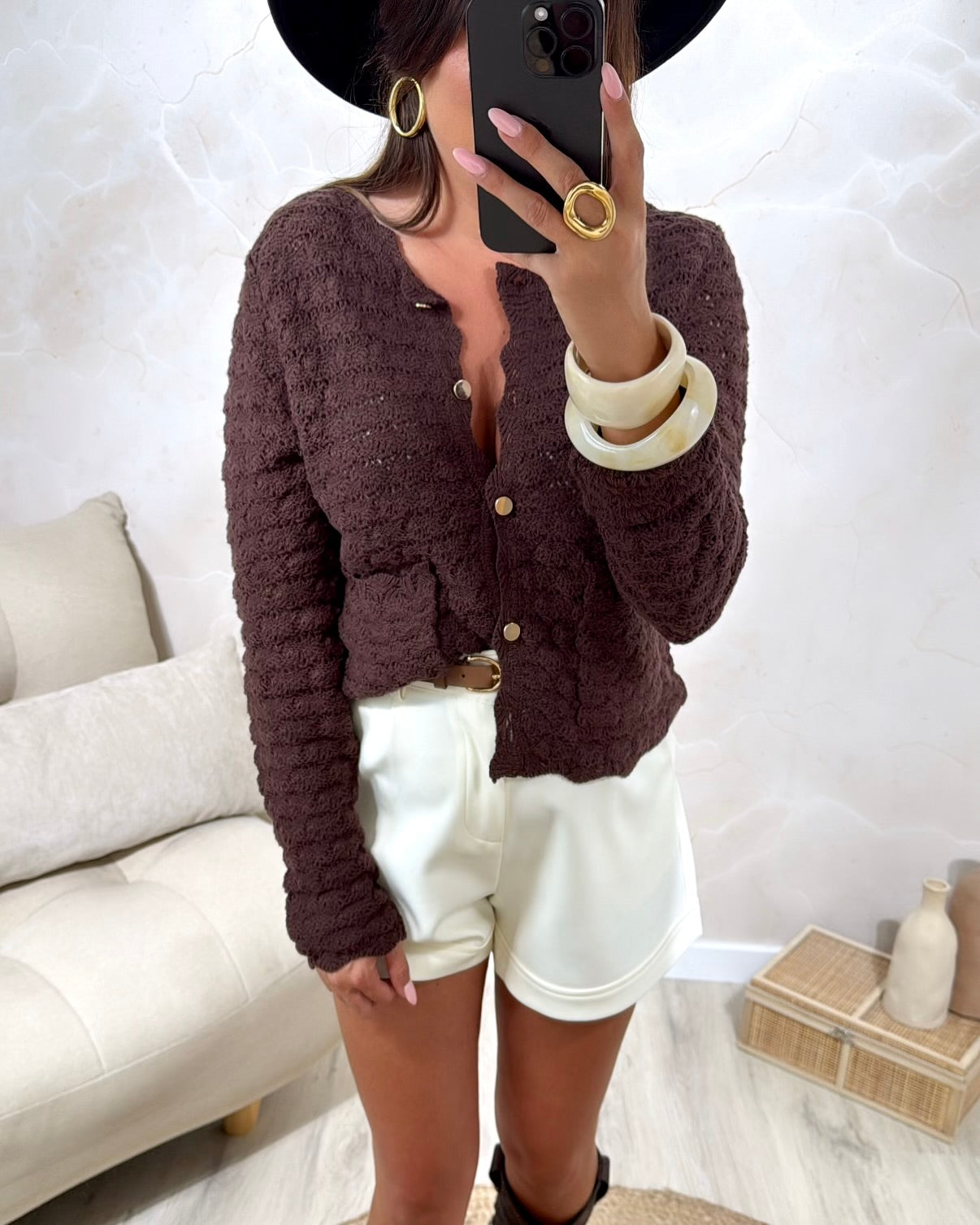 Gilet Noisette