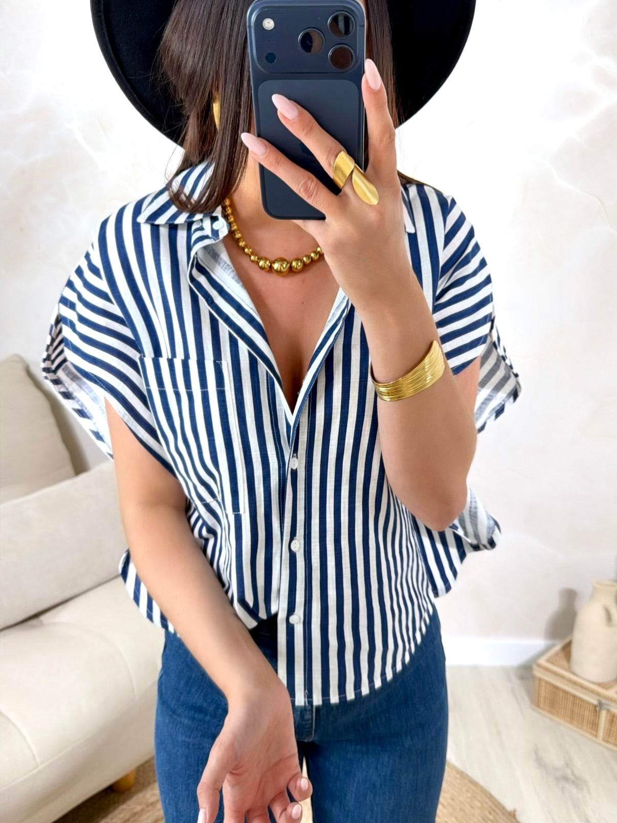 Chemise Azur