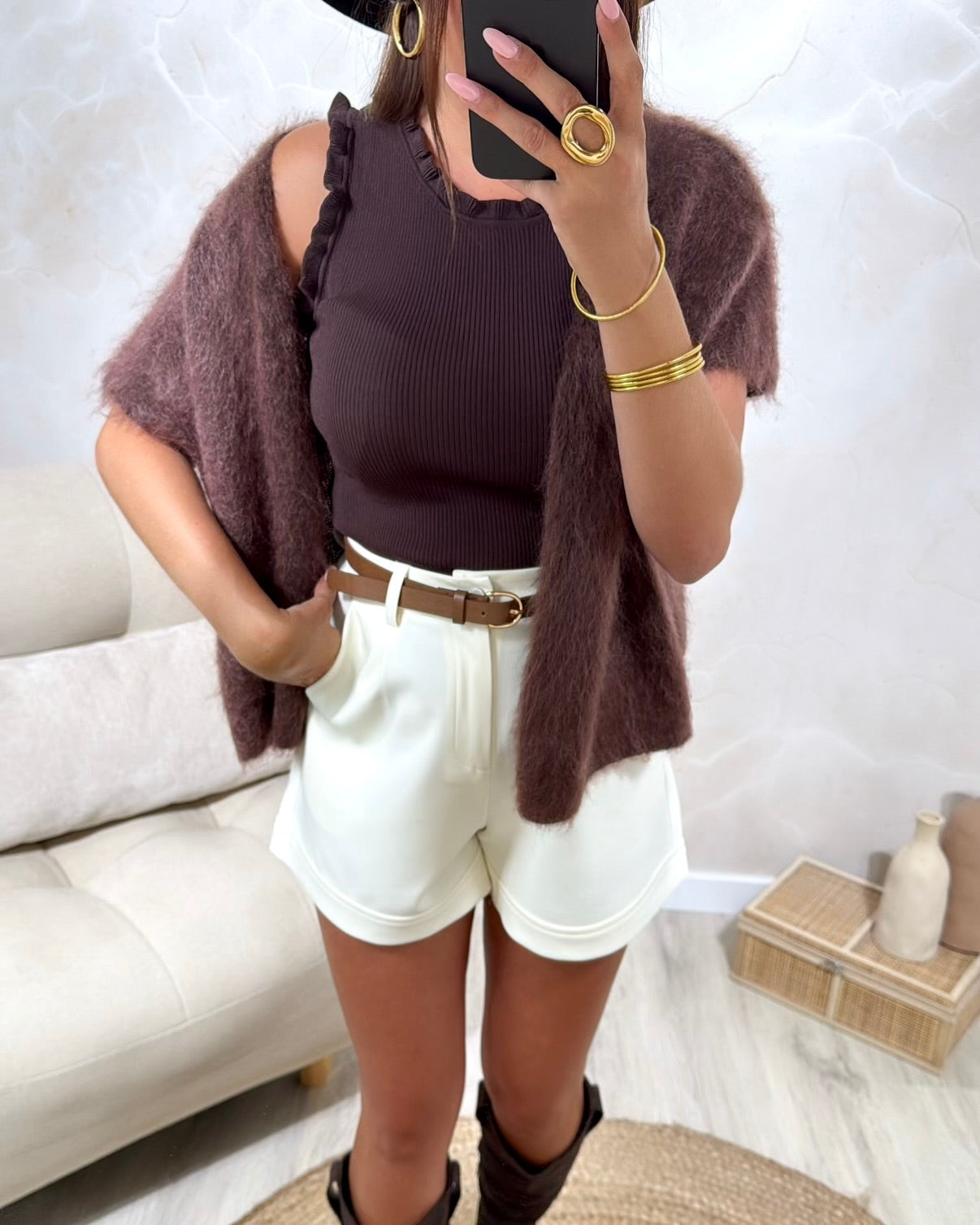 Gilet Écorce