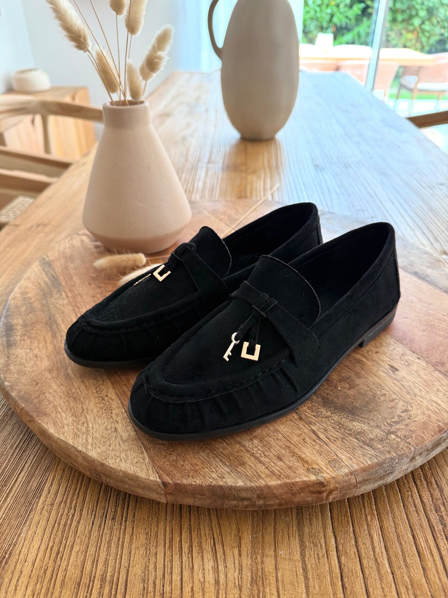Mocassins Adèle Noir