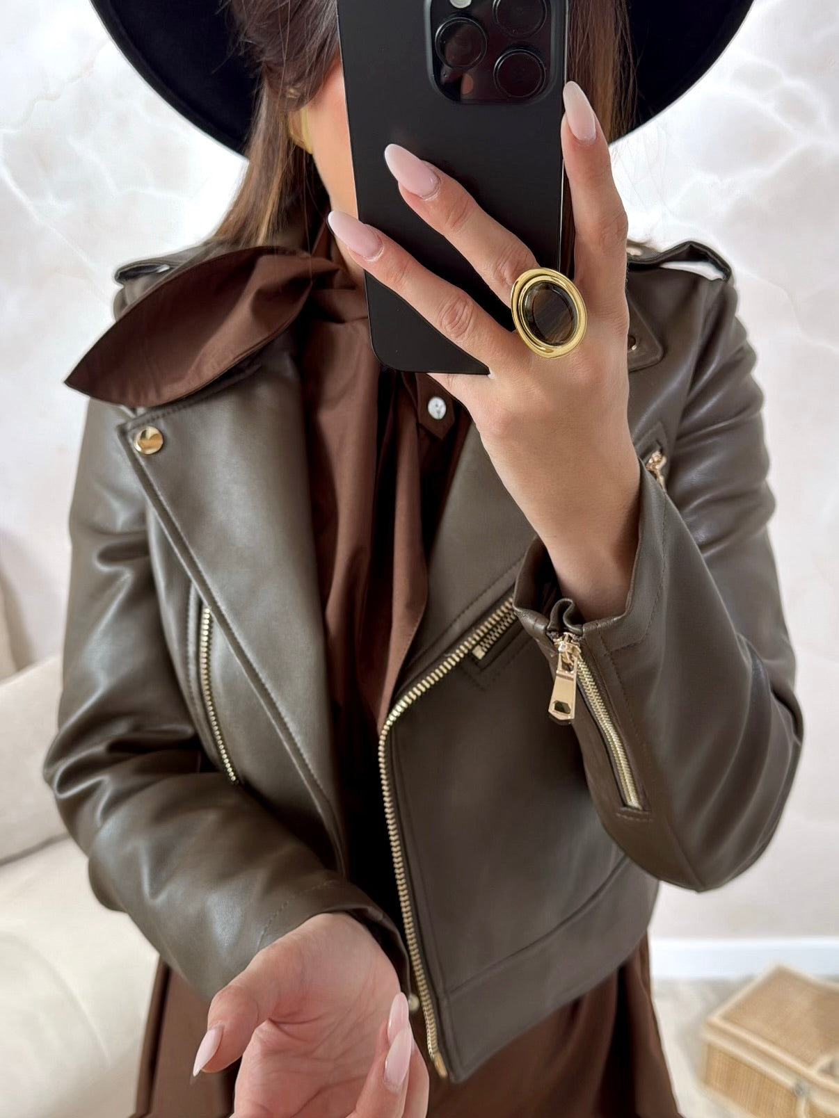 Perfecto Simili Mélina Marron