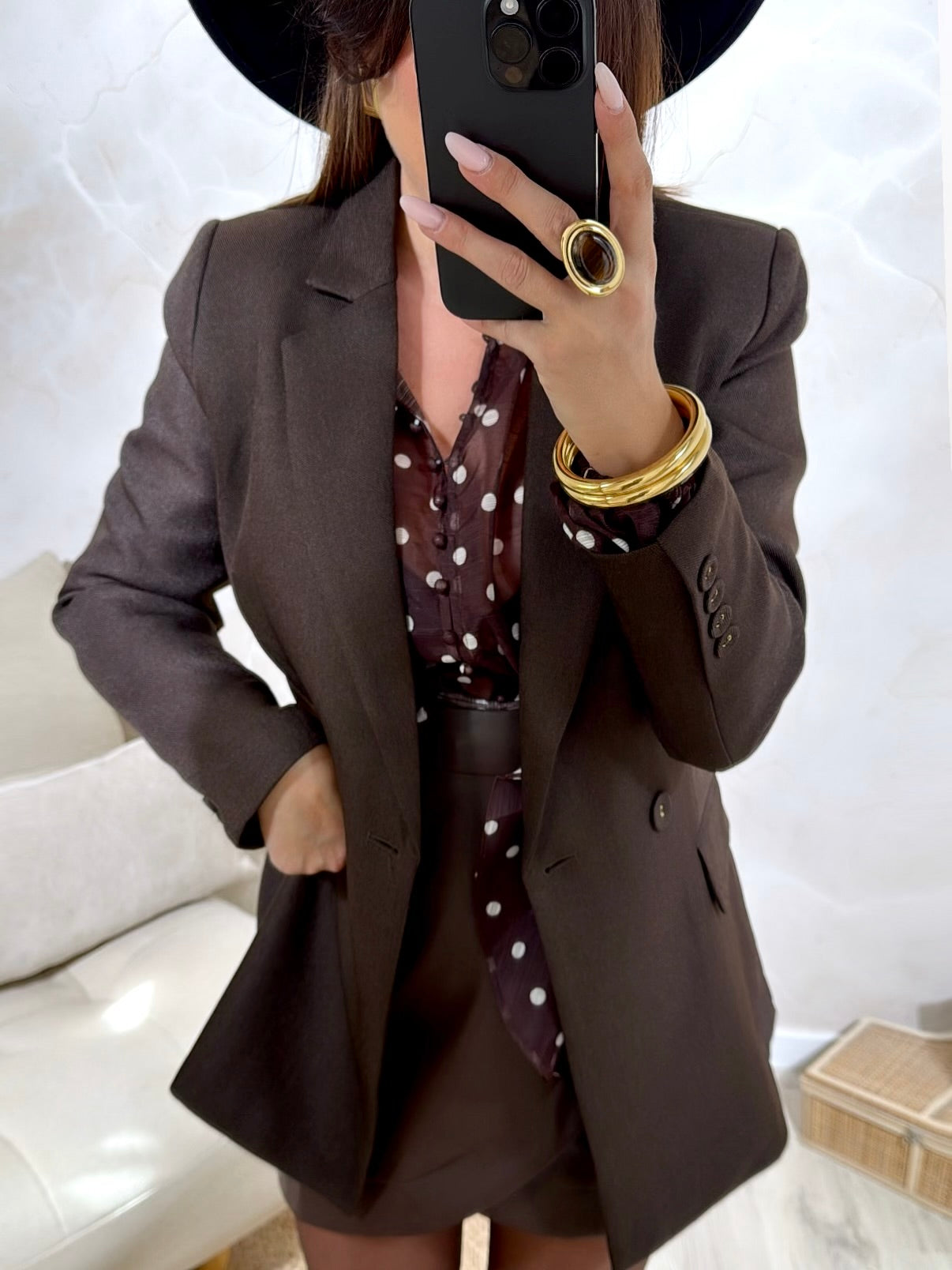 Veste St Louis Chocolat