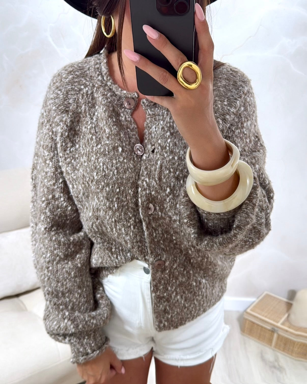 Gilet Sable