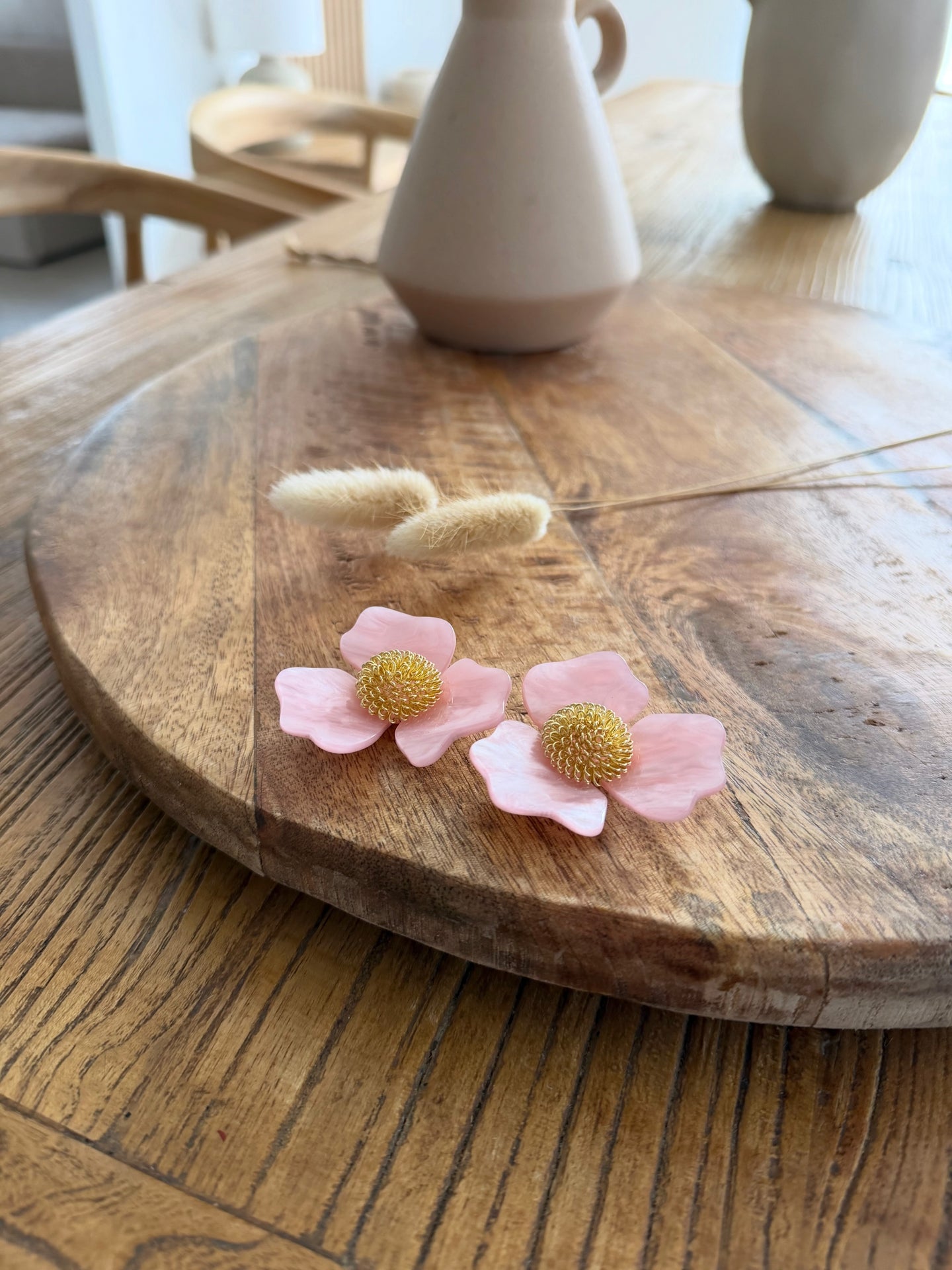 Boucles D’oreilles Rosaé