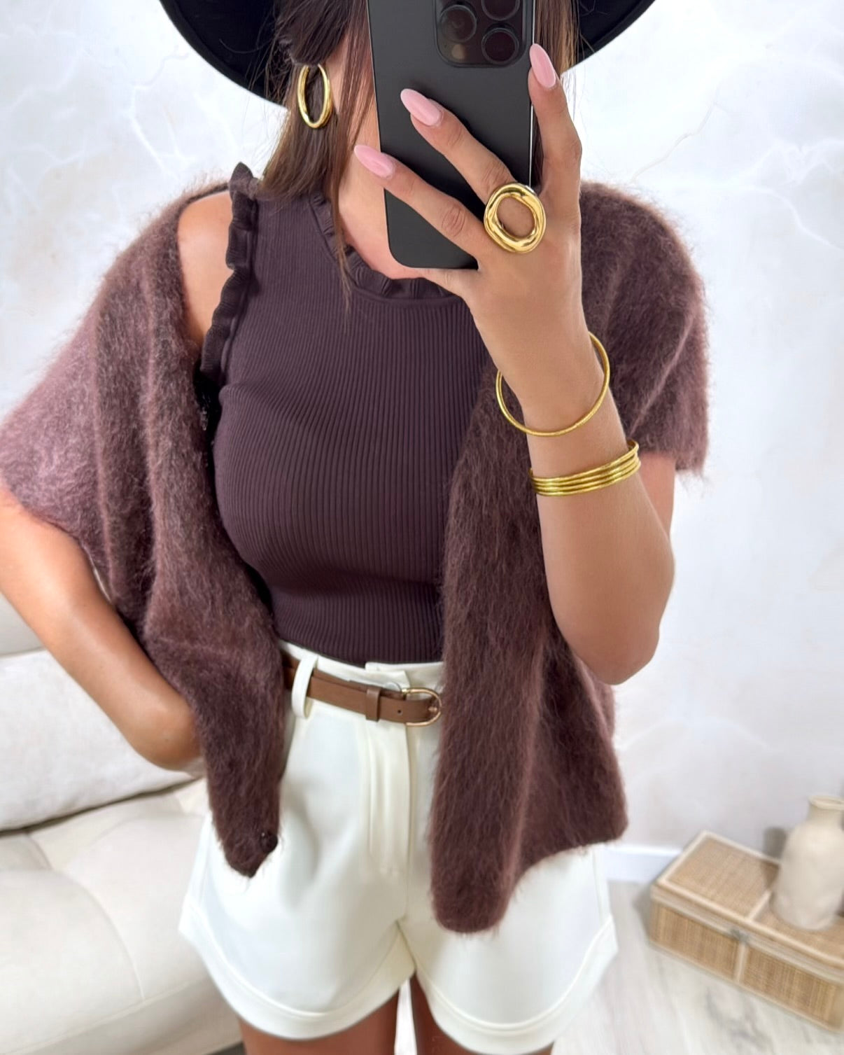 Gilet Écorce